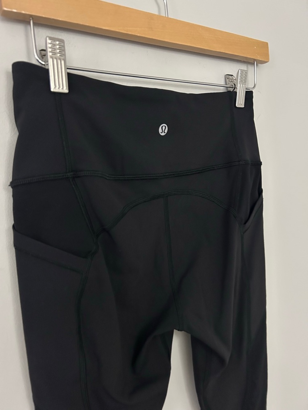 Lululemon All The Right Places Crop II 23" Black Leggings - Picture 4 of 5